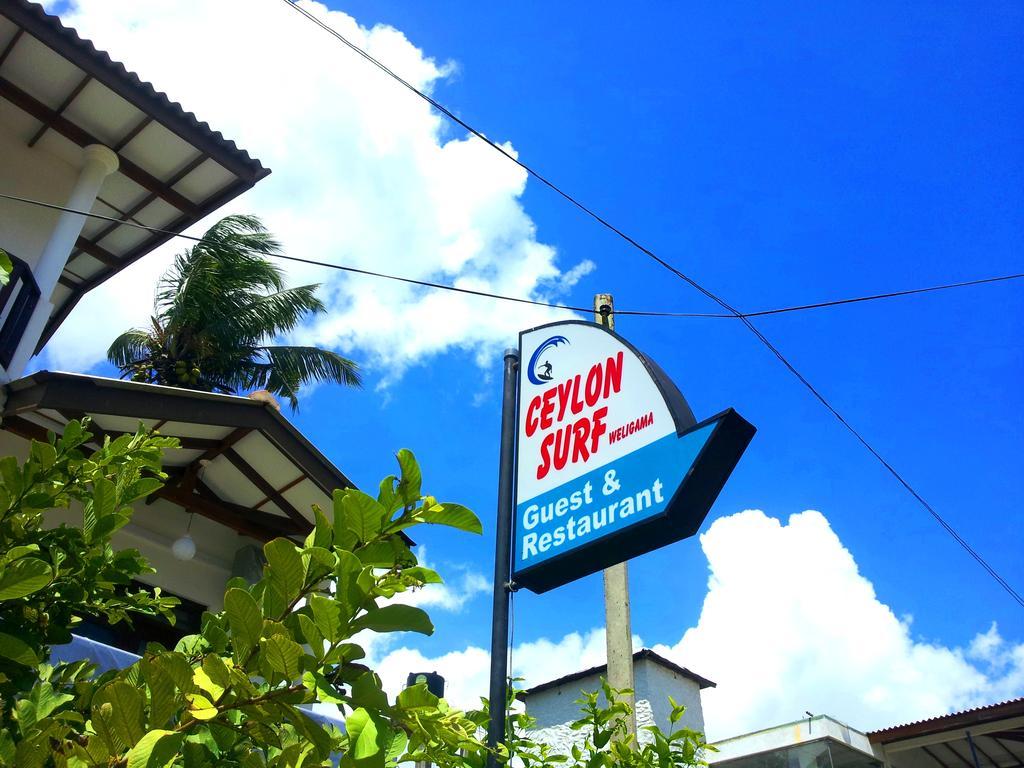 Ceylon Surf Guest And Restaurant Bed & Breakfast Weligama Luaran gambar